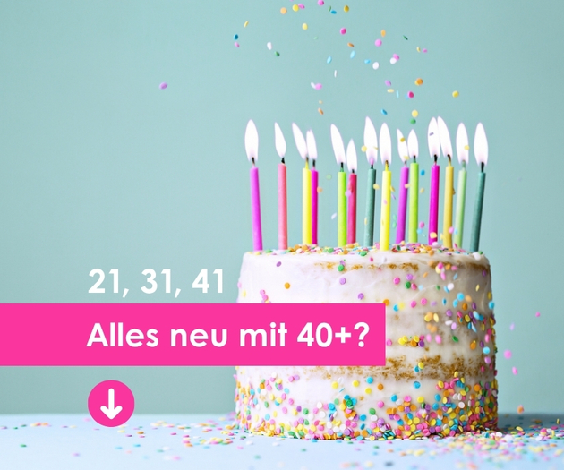 Auf dem Bild sieht man eine Geburtstagstorte mit Streuseln, auf der etliche Kerzen brennen.