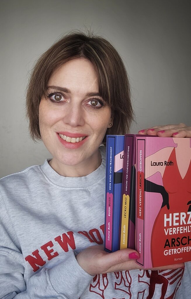 Laura Roth, Autorin humorvoller Liebesromane, mit ihren Büchern