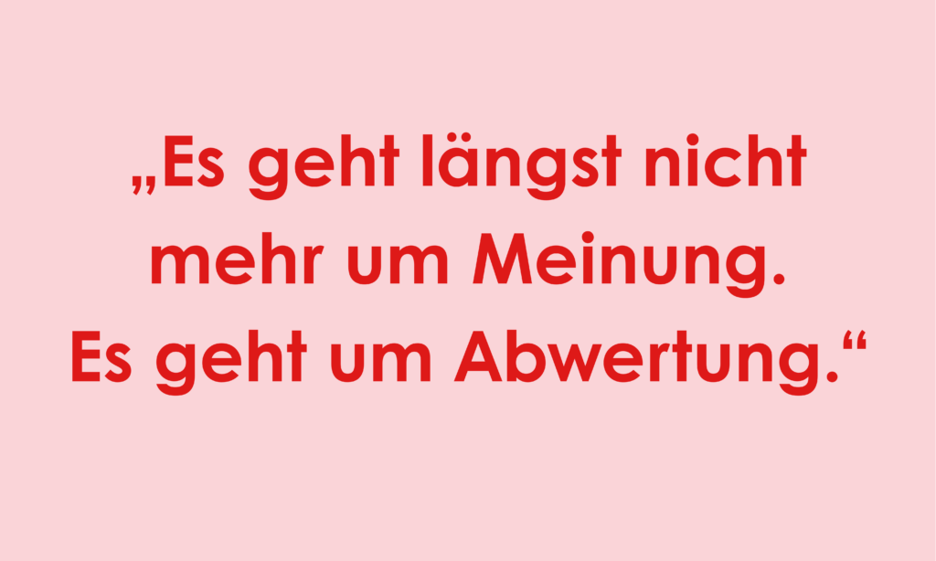 Zitat über soziale Medien und den bewussten Umgang mit eigenen Gedanken